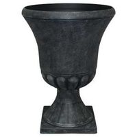 URN 16X21IN WEATHERED BLK     