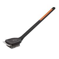 GRILL BRUSH DLX W/SCRAPER 18IN