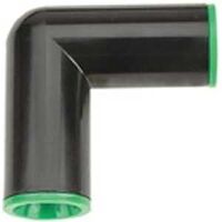 Raindrip R315CT Tubing Elbow With Green Compression Ring