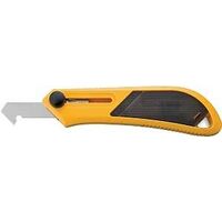 OLFA 1090486 Knife Slitter, Steel Blade, Standard Grip Handle, Black/Yellow Handle