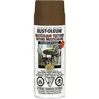 Rust-Oleum 223682 Rust Preventative Spray Paint, Textured, Autumn Brown, 340 g, Can