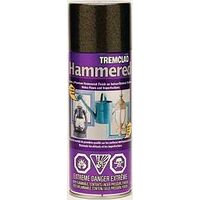 Rust-Oleum 595235B522 Hammered Spray Paint, Hammered Gloss, Charcoal Gray, 340 g, Can