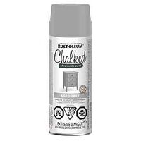 Rust-Oleum 302823 Chalk Spray Paint, Ultra Matte, Aged Gray, 340 g, Can