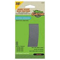 Gator 4125012 Waterproof Sanding Sheet, 11 in L, 9 in W, Silicon Carbide Abrasive, Paper Backing