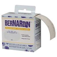 Bernardin 01910 Dissolvable Label