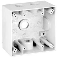 Teddico/BWF 2504W-1 Weatherproof Electrical Outlet Box