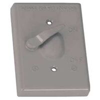 Teddico/BWF 611-1 Weatherproof Toggle Switch Cover With Switch
