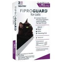 Sentry 02954 Fiproguard Flea and Tick Squeeze-On