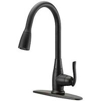 Boston Harbor FP4A0000RW Faucet Pull-Down Kitchen Faucet, 1.8 gpm, 1 -Faucet Handle, 1 or 3 Hole -Faucet Hole
