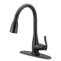 Boston Harbor FP4A0000BL Faucet Pull-Down Kitchen Faucet, 1.8 gpm, 1 -Faucet Handle, 1 or 3 Hole -Faucet Hole