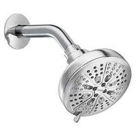 SHOWER HEAD 8-FUNC CHROME 5IN 