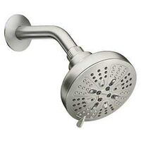 SHOWER HEAD 8-FUNC SRBN 5IN   