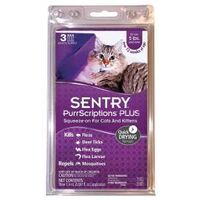 Sentry PurrScriptions Plus Flea and Tick Squeeze-On