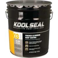 Kool Seal KST020400-20 Asphalt Based Aluminum Roof Coating