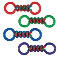 TOY PET BRAIDED DOUBLE TUG    