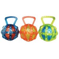TOY PET CAGE W/BALL TRANSPARNT