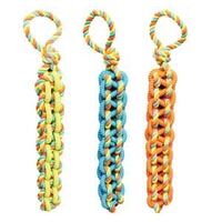 TOY PET TUG TPR/ROPE BRAIDED  