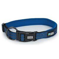 Guardian Gear ZA0006 12 19 Dog Collar, O-Ring Link, 12 to 19 in L Collar, Nylon, Royal Blue