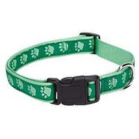 Casual Canine ZA8871 10 43 Dog Collar, 10 to 16 in L Collar, 5/8 in W Collar, Nylon, Green