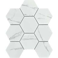 WALL TILE CALACATA 4IN HEX MOS