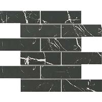 WALL TILE NERO 2X6IN OFFST MOS