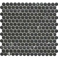 WALL TILE NERO PENNY MOSAIC   