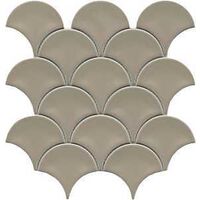 WALL TILE GLSY TAUPE 3X4IN FAN