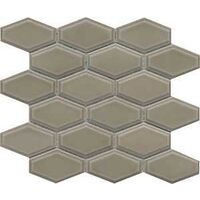 WALL TILE GLSY TAUPE 2X4IN HEX