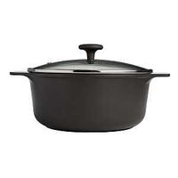 DUTCH OVEN W/GLS LID CHRCL 7QT