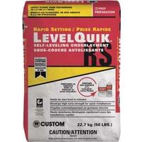 CUSTOM LevelQuik CLQ50 Self-Leveling Underlayment, Gray, 50 lb Bag