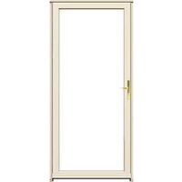 ALMOND 36X81 BRASS HANDLE     