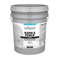 BARN&FENCE PAINT LATEX BLK 5GA