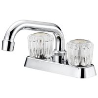 FAUCET LAUNDRY 4IN 2HNDL CHRM 