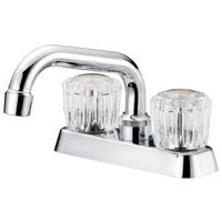 FAUCET LAUNDRY 4IN 2HNDL CHRM 