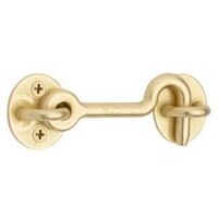 HOOK PRIVACY BRUSHED GOLD 4IN 