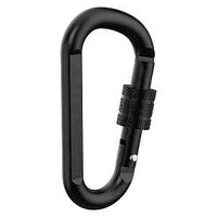SNAP LOCK OUTDR BLK 3-15/16IN 