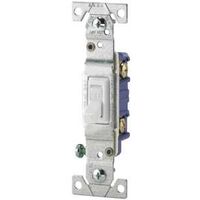 Cooper 1301-7W Framed Grounding Toggle Switch