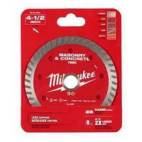 DMND SAW BLADE STD TURBO 4.5IN