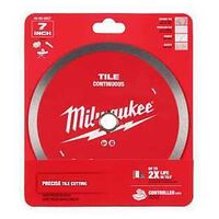 Milwaukee 49-93-9507 Saw Blade, 7 in Dia, DM-7/8 in-5/8 in Arbor, Continuous Rim
