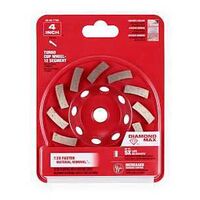 DMND CUP WHEEL 12 SEGMENT 4IN 