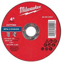 CUT-OFF WHEEL MTL TYP1 4X5/8IN