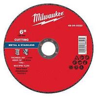 CUT-OFF WHEEL MTL TYP1 6X7/8IN