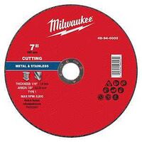CUT-OFF WHEEL MTL TYP1 7X7/8IN