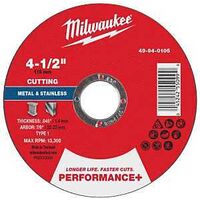 CUT-OFF WHL P-MTL TYP1 4.5X7/8
