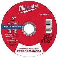 CUT-OFF WHL P-MTL TYP1 5X7/8IN