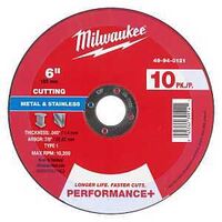 CUT-OFF WHL P-MTL TYP1 6X7/8IN