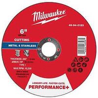 CUT-OFF WHL P-MTL TYP1 6X7/8IN