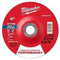 CUTOFF WHL P-MTL TYP27 6X7/8IN
