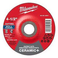 CUTOFF WHL C-MTL TYP27 4.5X7/8