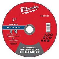 CUT-OFF WHL C-MTL TYP1 7X7/8IN